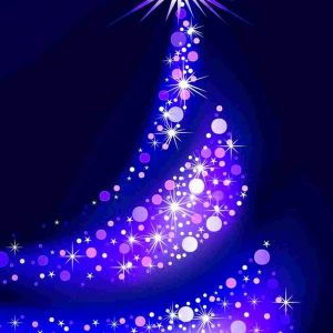 Funkelnder Weihnachtsbaum