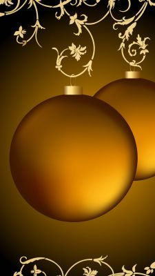 Elegante Weihnachtsornamente