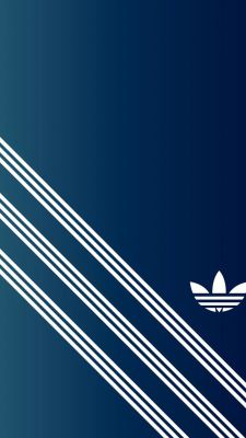Minimalistisches Design des Adidas Logos