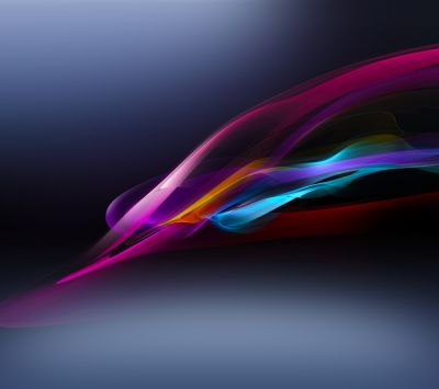 Bunte Abstrakte Wellen