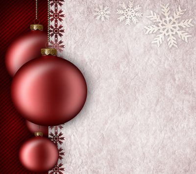 Elegante Weihnachtsornamente