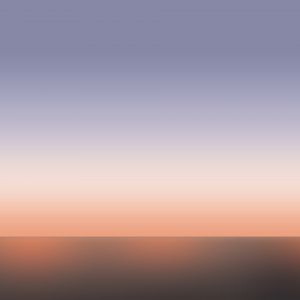 Ruhiger Gradient Sonnenuntergang