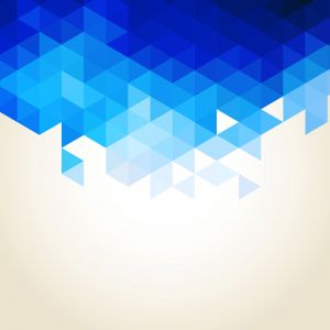 Blaues Geometrisches Muster