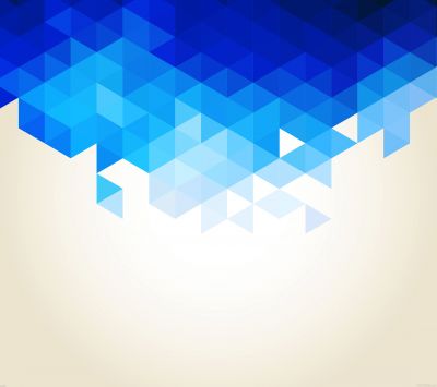 Blaues Geometrisches Muster