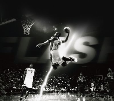 Basketball Dunk Aktion