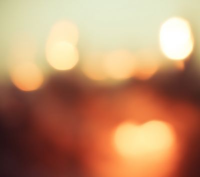 Weicher Herz Bokeh Hintergrund