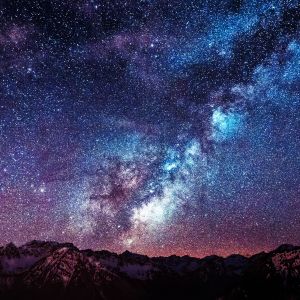 Sternenhimmel bei Nacht
