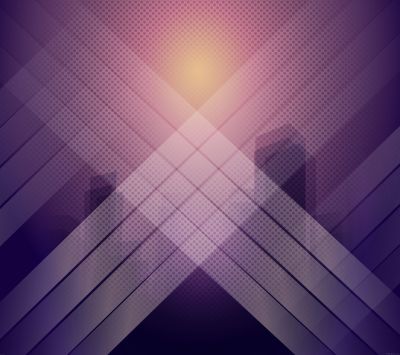 Lila Geometrische Muster