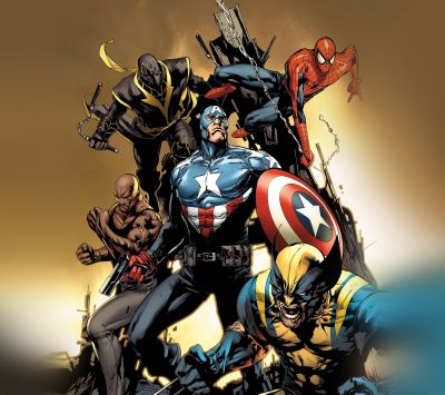Marvel Superhelden Team