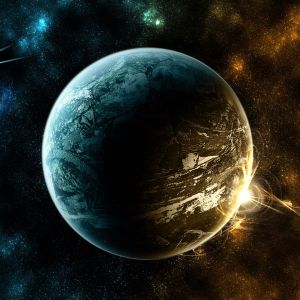 Kosmischer Planet