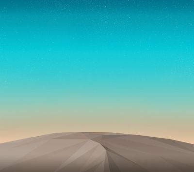 Minimalistische Landschaft Tapete