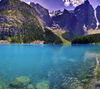 Beeindruckender Bergsee