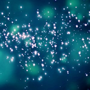Funkelnder Blauer Abstrakter Hintergrund