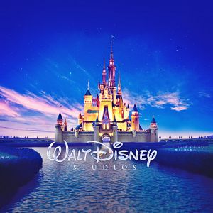 Disney Schloss bei Nacht