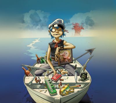 Gorillaz Charakter Kunst