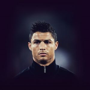 Porträt von Cristiano Ronaldo