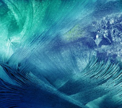 Blaue Abstrakte Wellen
