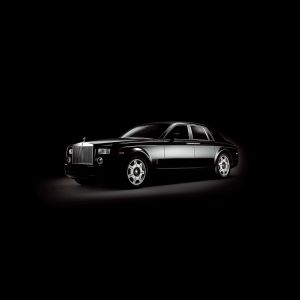 Luxus Schwarz Auto