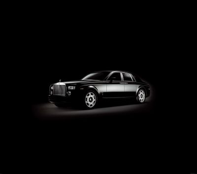 Luxus Schwarz Auto