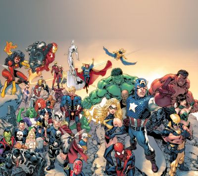 Superhelden: Marvel Charaktere