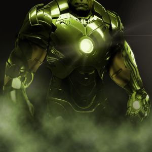 Hulk in Rüstung