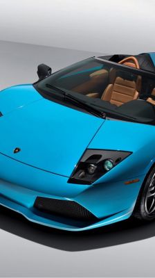 Blaues Lamborghini Murcielago