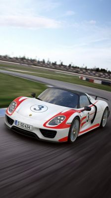 Porsche 918 Spyder Rennen