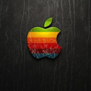 Buntes Apple-Logo