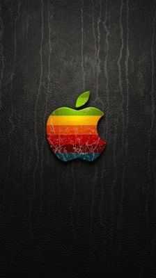Buntes Apple-Logo