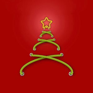 Stilvolles Weihnachtsbaumdesign