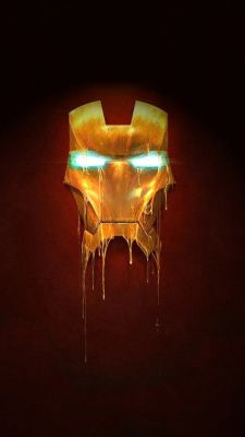 Iron Man Maske Kunst