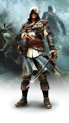 Assassin's Creed Charakter Hintergrundbild