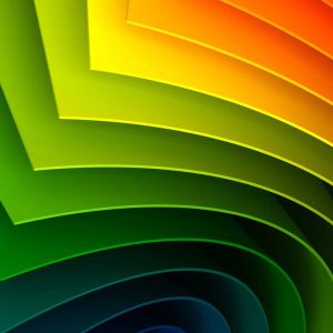 Bunte Farbverlauf-Wellen