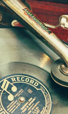 Vintage Plattenspieler