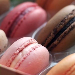 Bunte Macarons