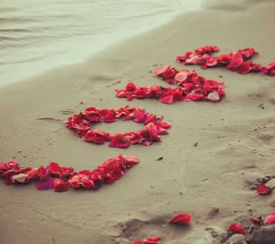 Liebe am Strand