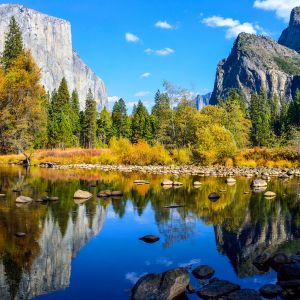 Beeindruckende Landschaft des Yosemite-Nationalparks