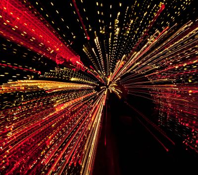 Dynamische Lichtspuren