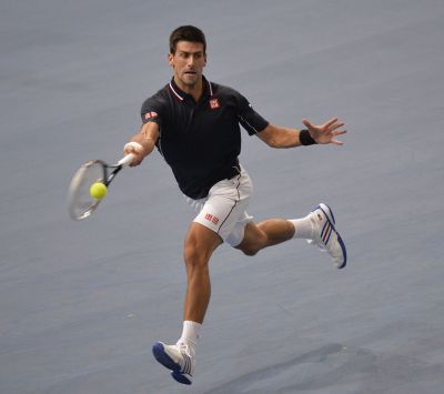 Novak Djokovic Tennis Aktion
