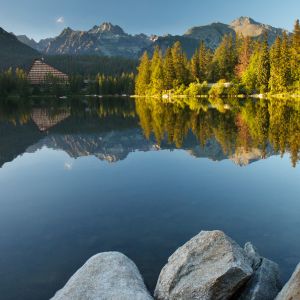 Bergsee Reflexion