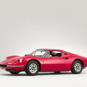 Klassisches Rotes Sportauto