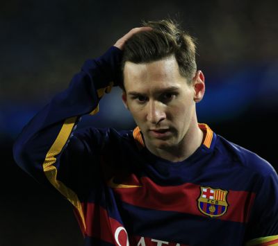 Lionel Messi in Aktion