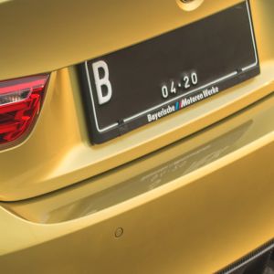 Heckansicht von BMW