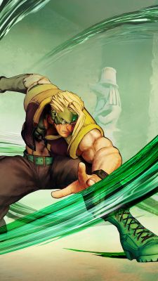Action-Charakter aus Street Fighter