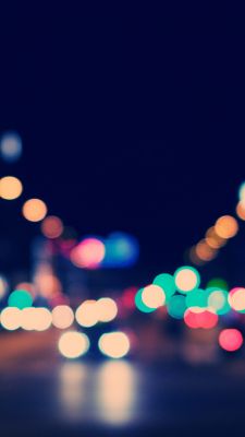 Bokeh Nachtlichter