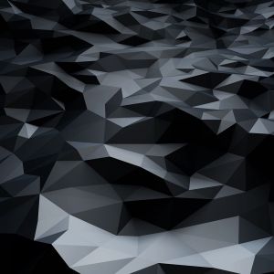 Geometrisches Schwarz und Grau Muster