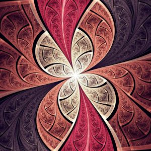 Elegantes Abstraktes Wirbel-Design