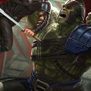 Thor gegen Hulk Kampf
